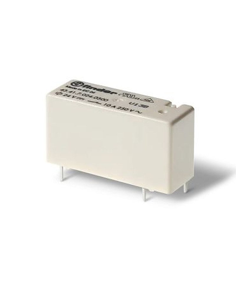 Finder PCB Power Relay, 24V dc Coil, 10A Switching Current, SPDT