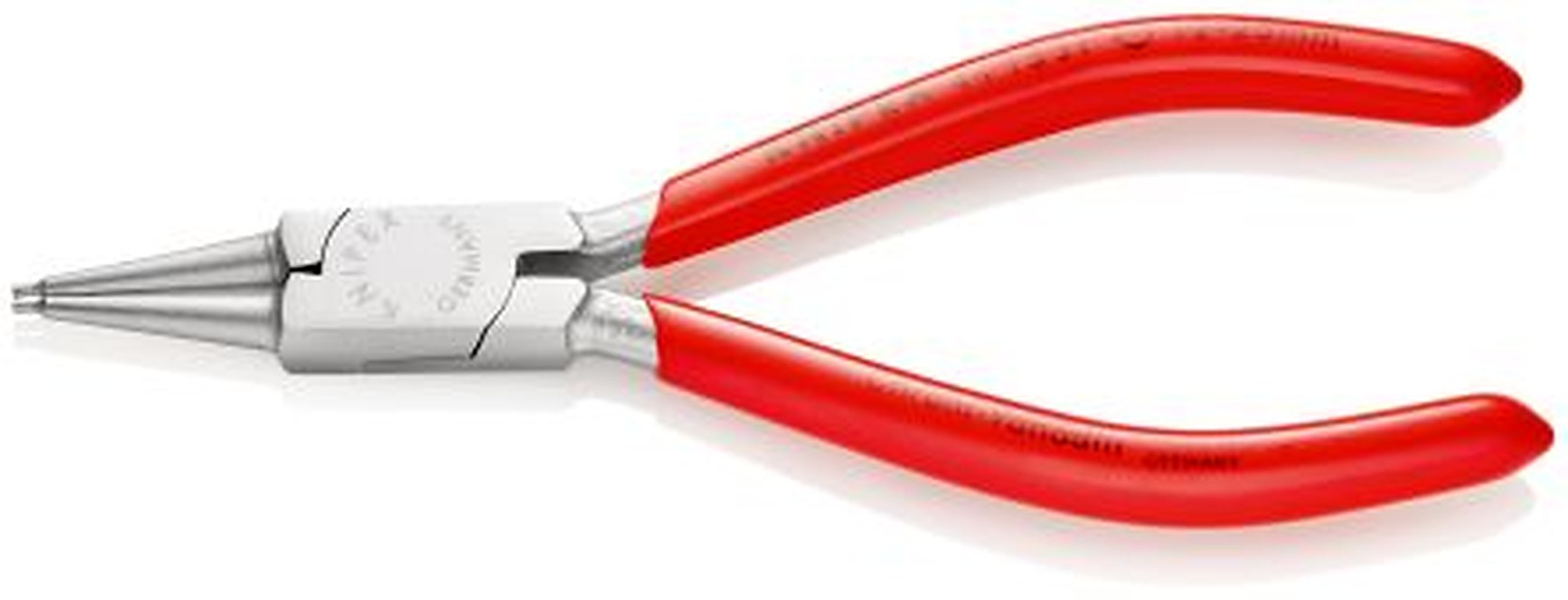 Knipex 44 13 J1 1-Piece Circlip Plier, 140mm Overall Straight