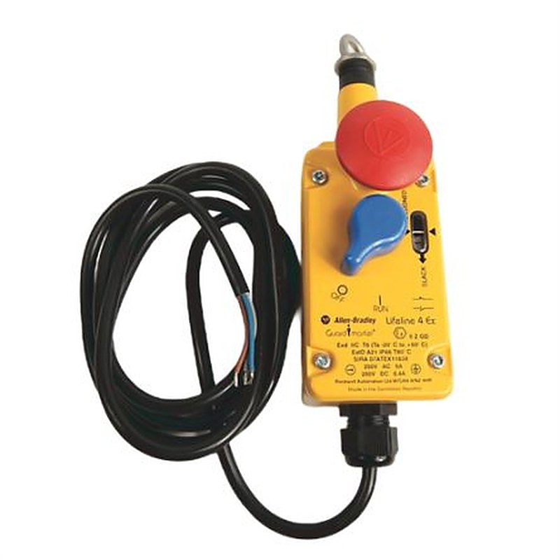 Allen Bradley Lifeline Cable Switch 62 mm, 2 NC