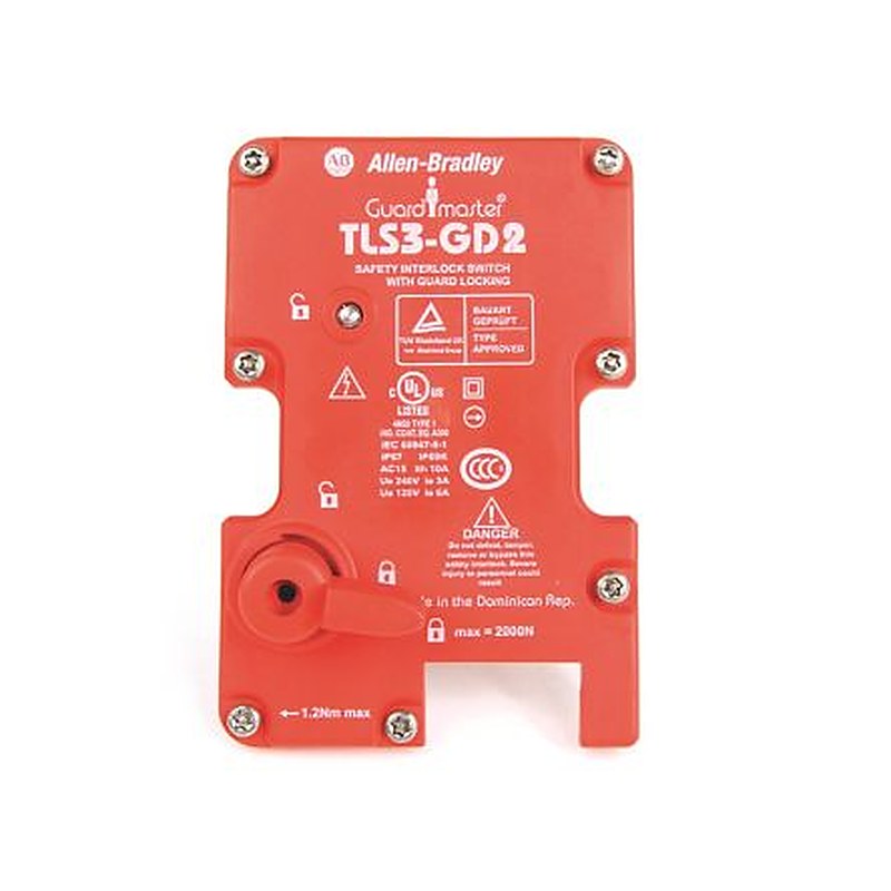 Allen Bradley 440 g Series TLS-3 Replacement Cover and External Key