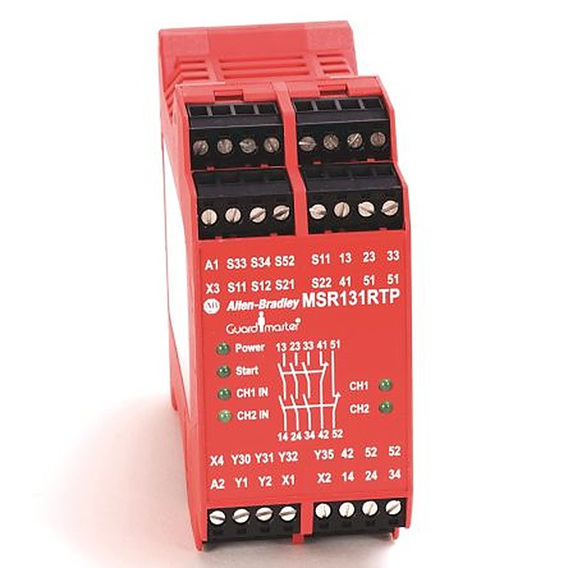 Allen Bradley, 115V ac Safety Relay, 3 Safety Contacts, 2