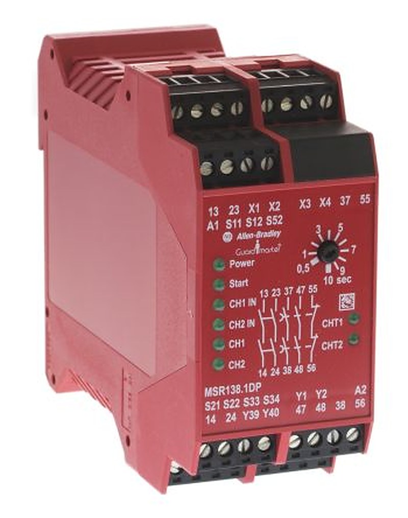 Allen Bradley, 115V ac Safety Relay, 2 Safety Contacts, 1