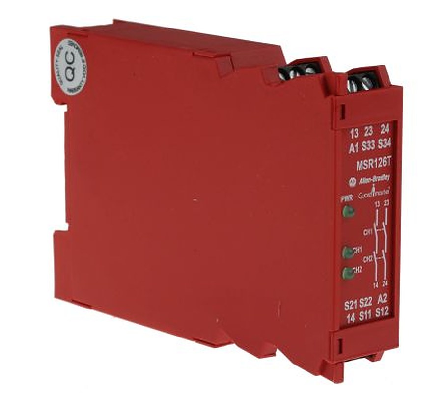 Allen Bradley 440R/MSR126T, 230V ac Safety Relay, 2 Safety Contacts