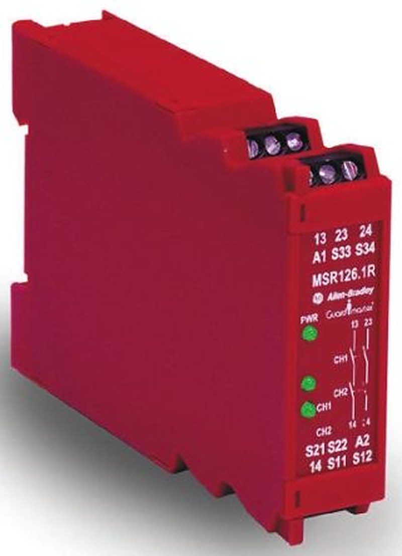 Allen Bradley, 230V ac Safety Relay, 2 Safety Contacts