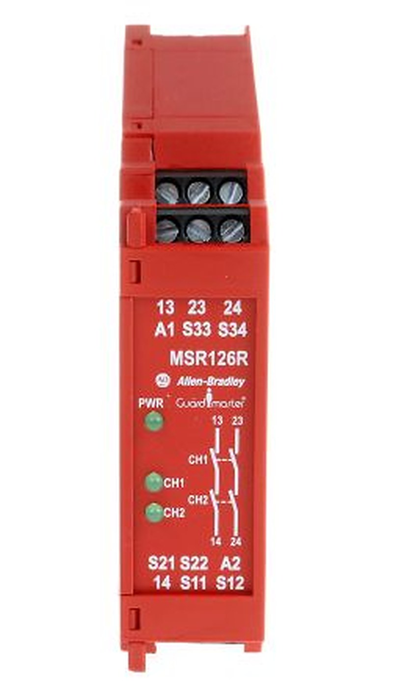 Allen Bradley, 24V ac/dc Safety Relay, 2 Safety Contacts
