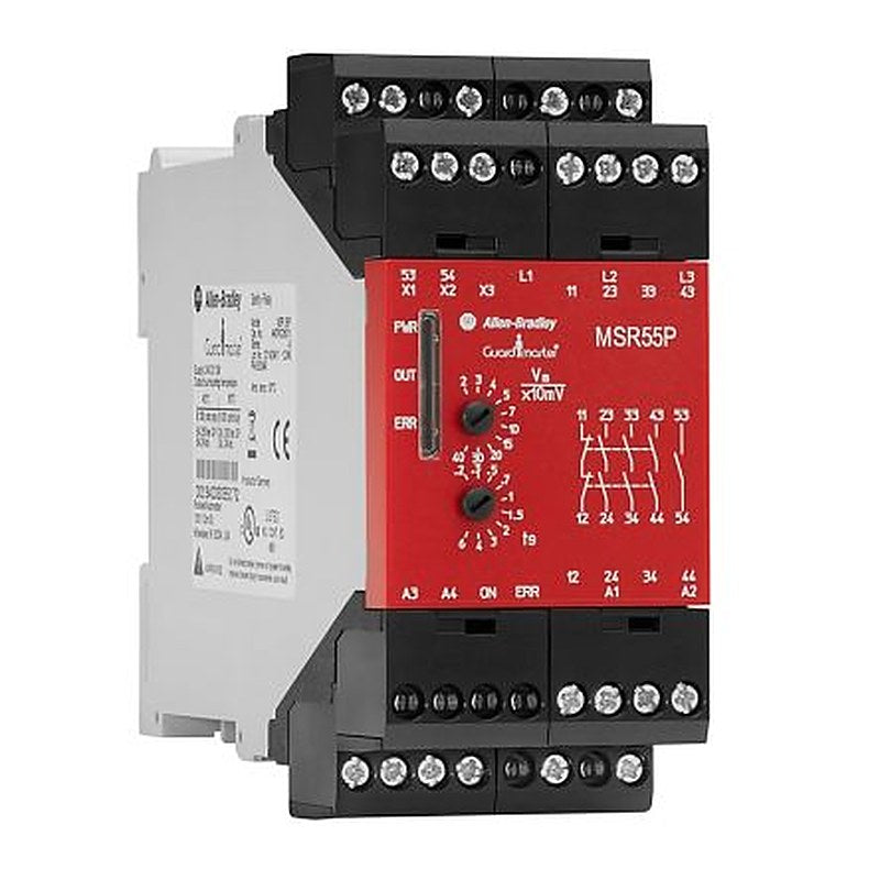 Allen Bradley 440R/MSR55P, 24V dc Safety Relay, 3 Safety Contacts, 1