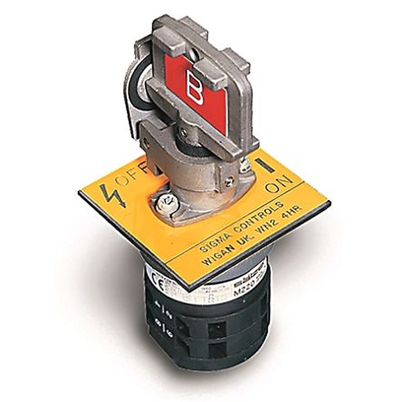 Allen Bradley 440T Interlock Switch, Trapped Key, Stainless Steel, Interlock