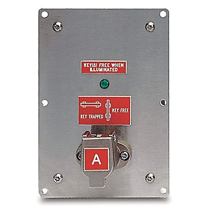 Solenoid Release Unit, Engraved Key Code Labeling, 24V DC, 4 N.O., Current: 20 Amp