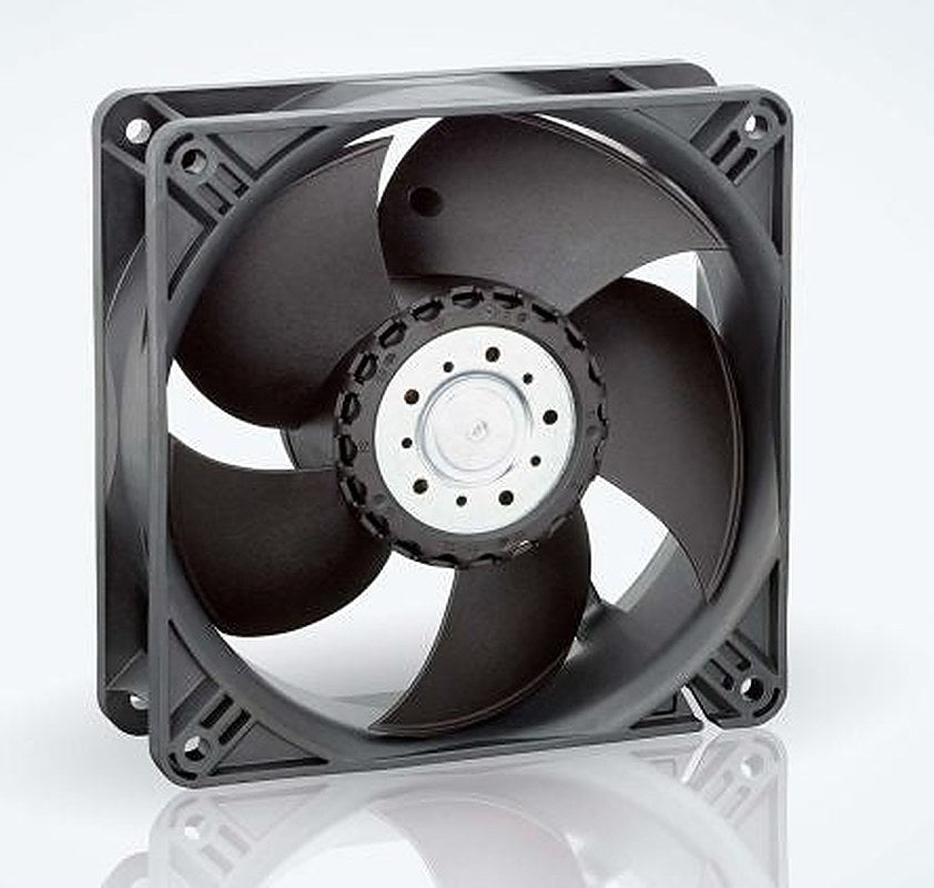 ebm-papst 4400 Series Axial Fan, 24V dc, 184 m³/h, 4.1 W, 170 mA Max, IP20 119 mm 119mm 38 mm