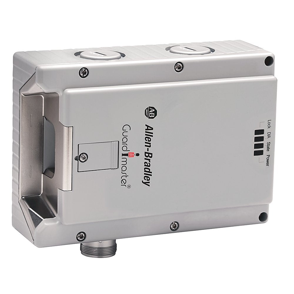 Lock Module, 442G Access Box, Power to Lock, Unique Code, M23 Connector, Left-hand Guard, Blank Cover