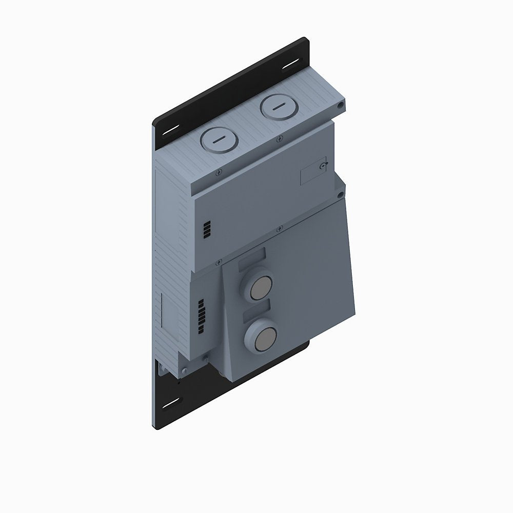 Lock Module, 442G Access Box, Power to Lock, Unique Code, EtherNet/IP (2 x M12, D-coded), Right-hand Guard, Two Push Buttons