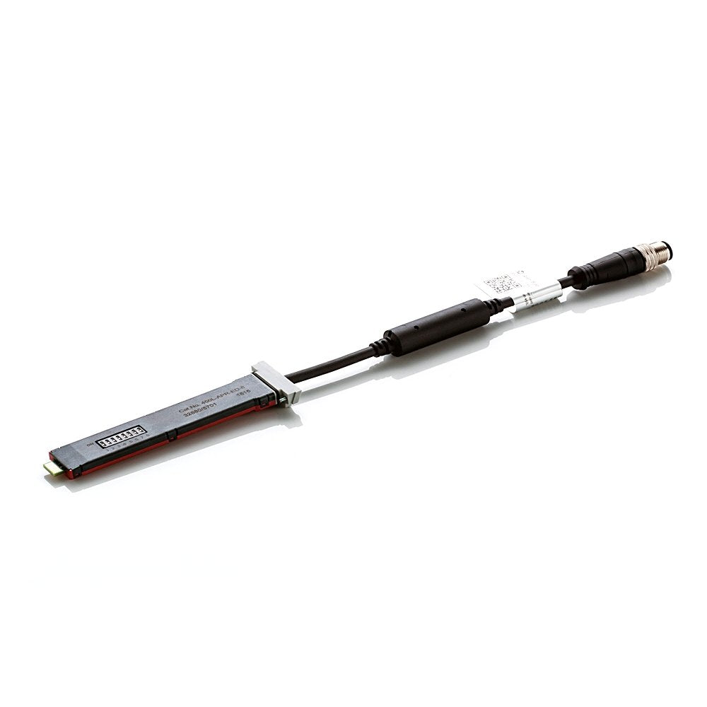 450L Plug-in, Bottom(connection), Receiver, EDM, M12, 8 pin, male