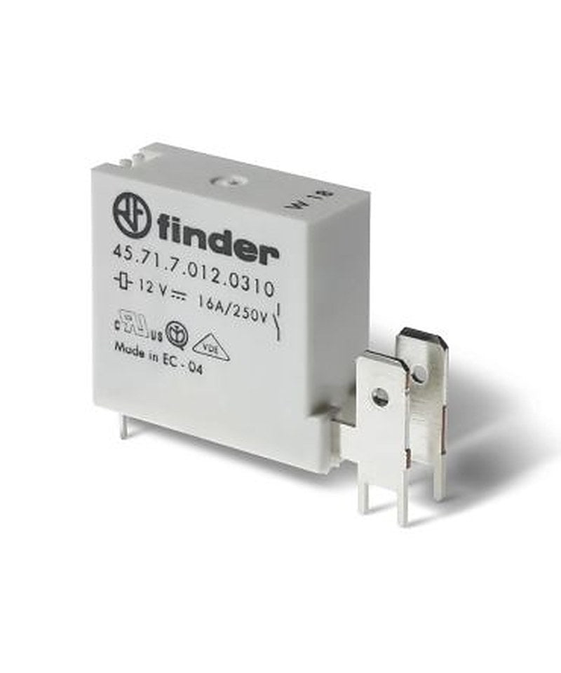 Finder Power Relay, 12V dc Coil, 16A Switching Current, SPDT