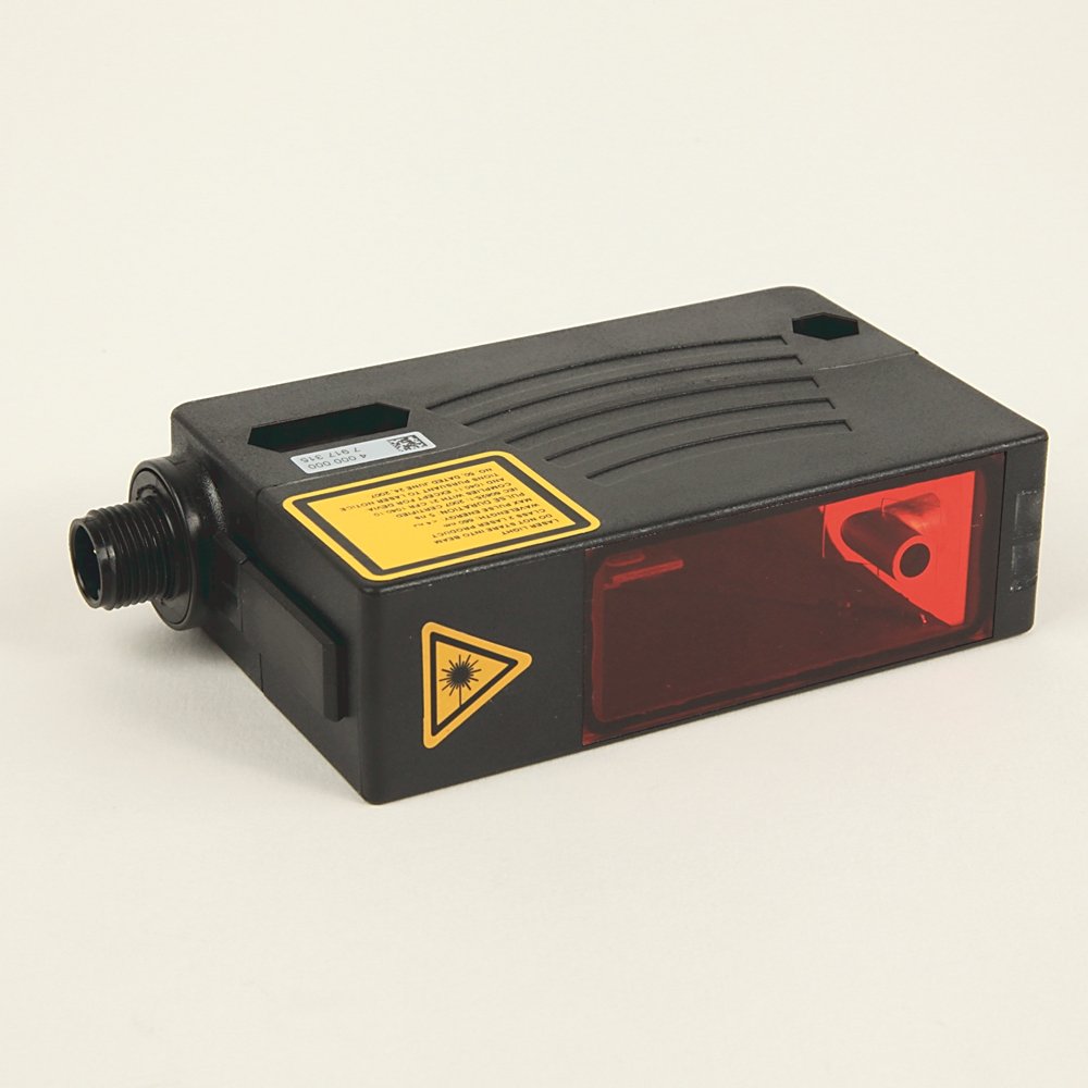45LMS Laser Measurement Sensor, Standard Diffuse, 1 Discrete NPN/PNP output & 1 analog output 4...20mA; IO-Link(V1.0), 0.2...15 m (0.66...49.21 ft), Micro QD (DC)