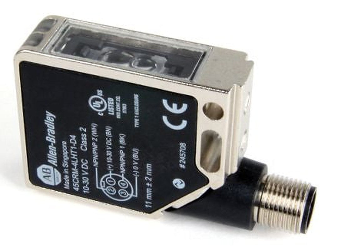 Allen Bradley Colour Sensor RGB LED 11 mm, 2 x NPN/PNP, 60 mA IO-Link, IP67 30V dc