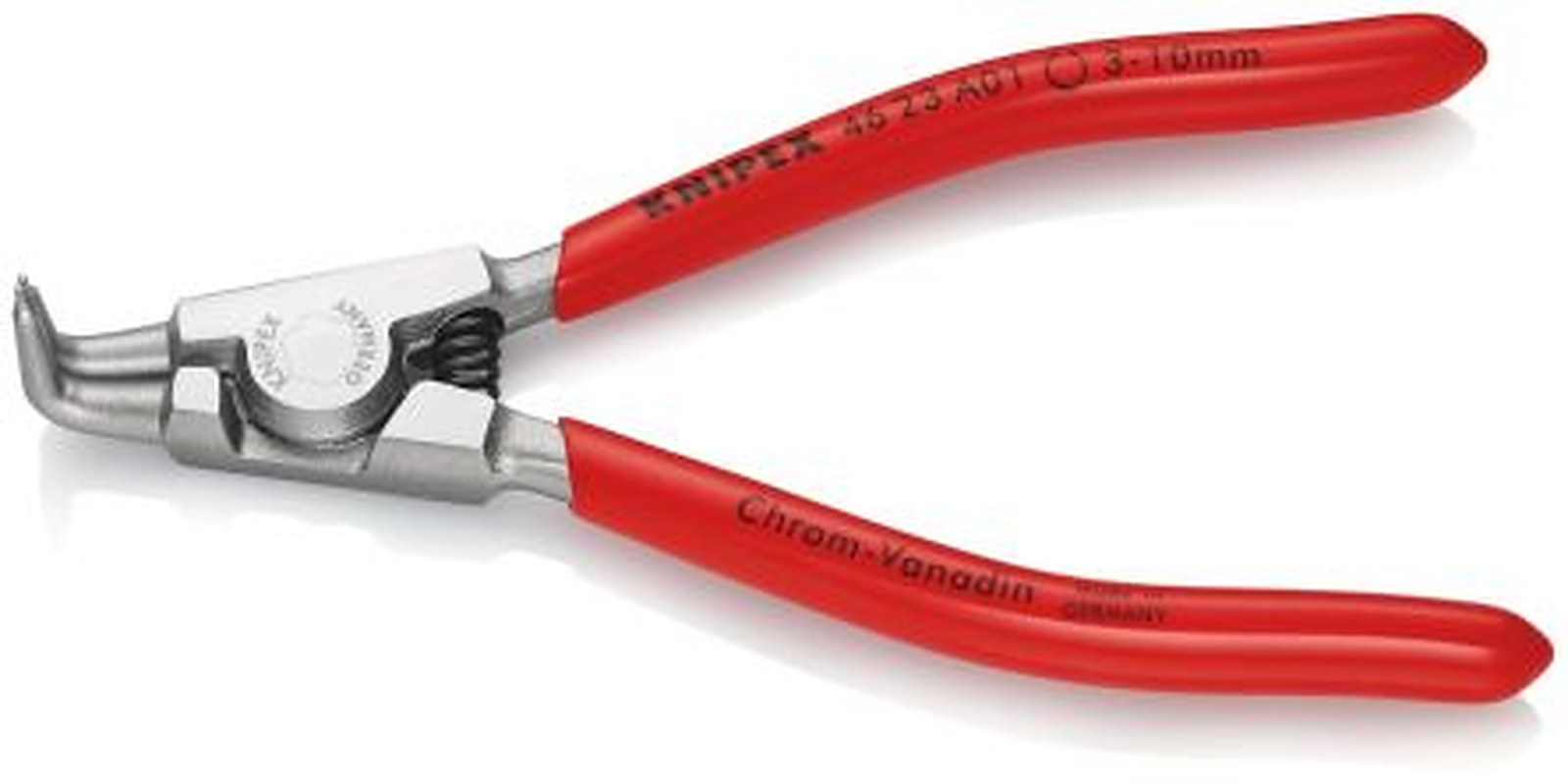 Knipex 46 23 A01 1-Piece Circlip Plier, 125mm Overall