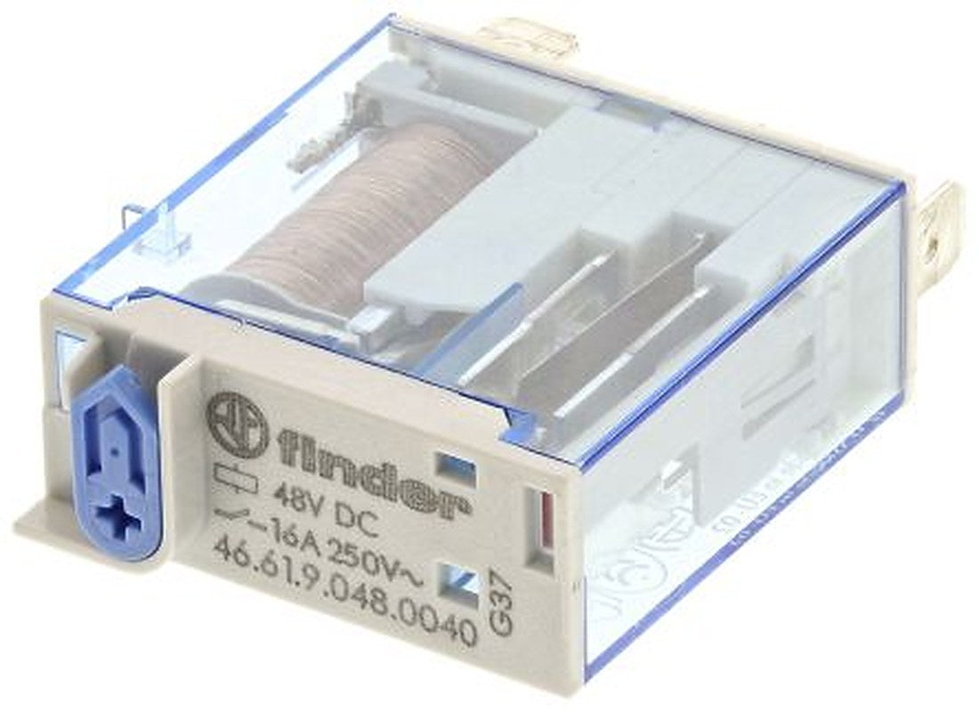 Finder Power Relay, 48V dc Coil, 25A Switching Current, SPDT