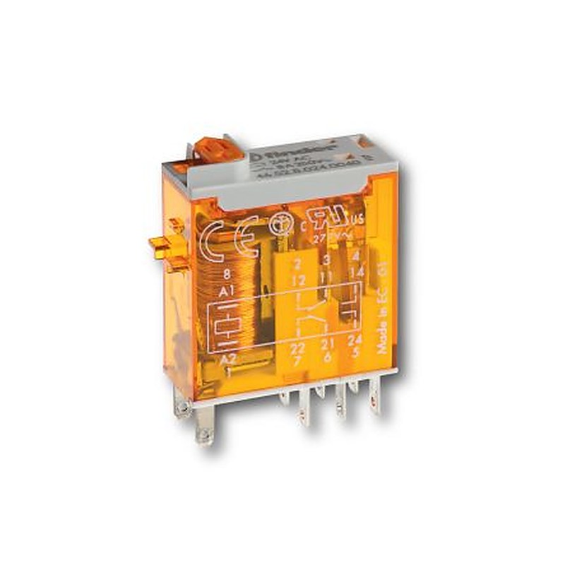 Finder Non-Latching Relay, 120V ac Coil, 8A Switching Current, SPDT