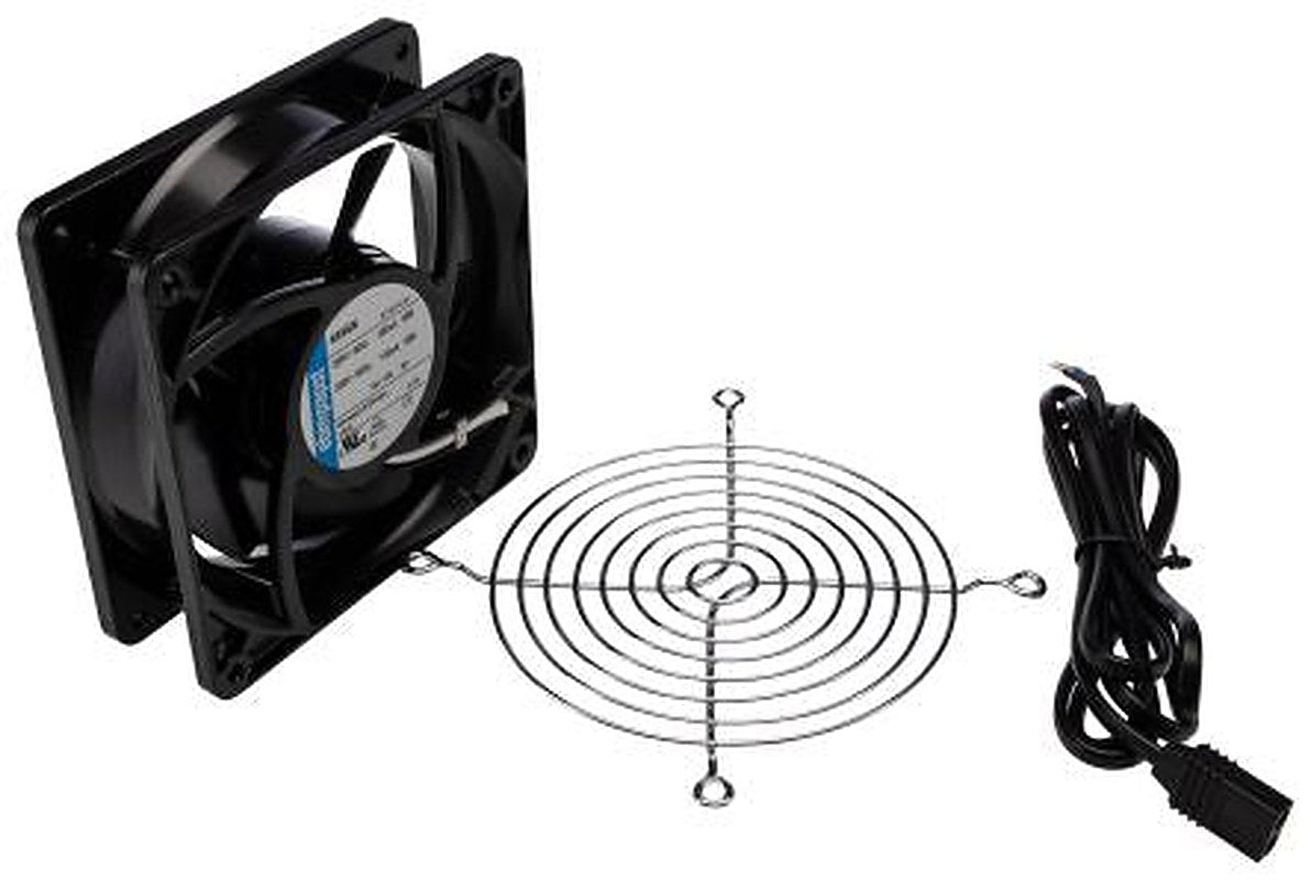 ebm-papst 4000 N Series Axial Fan Kit, 230V ac, 160 m³/h, 19 W, IP20 119 mm, 119mm, 38 mm