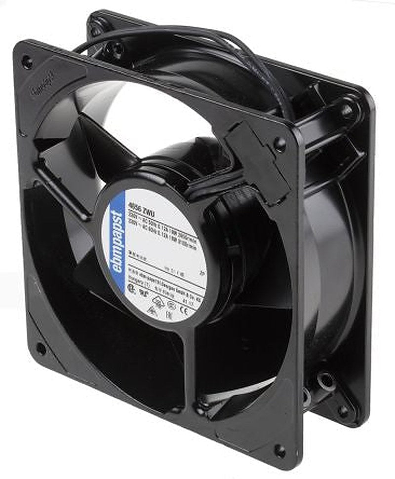 ebm-papst 4000 Z Series Axial Fan, 230V ac, 160 m³/h, 19 W, IP20 119 mm, 119mm, 38 mm