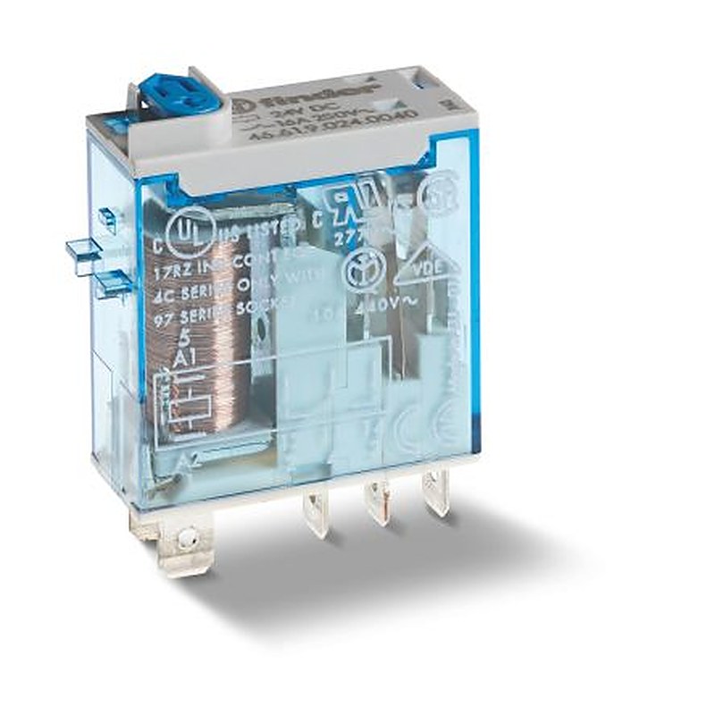 Finder Non-Latching Relay, 230V ac Coil, 16A Switching Current, SPDT