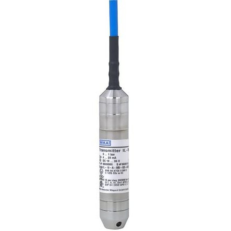 WIKA IL-10 Series level sensor Level Probe, Cable, IECEx/ATEX-Rated, Housing Stainless Steel