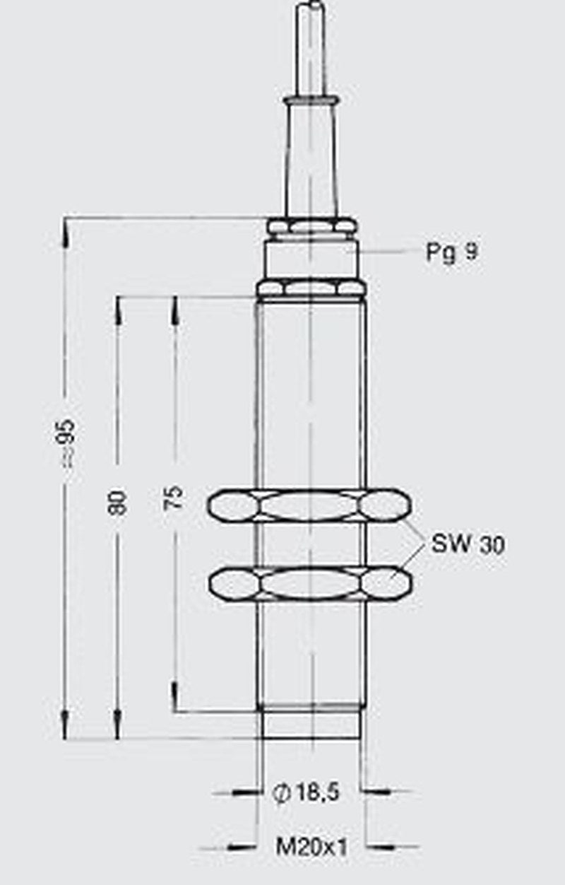 WIKA SPDT Through Hole Magnetic Reed Switch 1 A 230 V