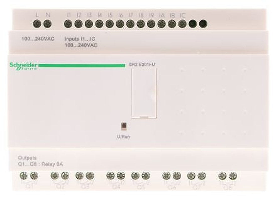 Schneider Electric Zelio Logic Series Logic Module, Relay Output, 12-Input, Discrete Input