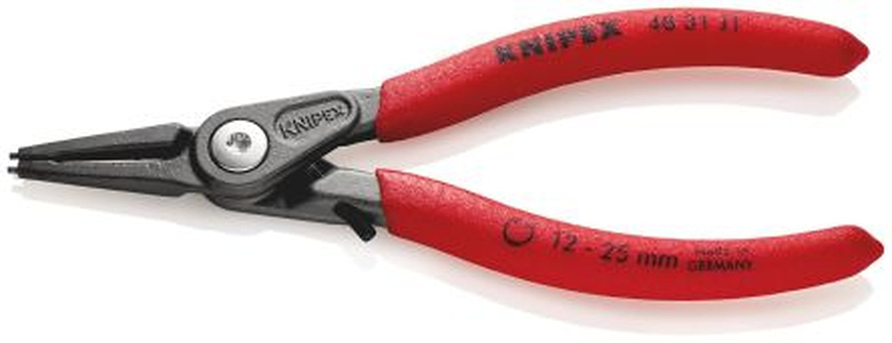 Knipex 48 31 J1 1-Piece Circlip Plier, 140mm Overall