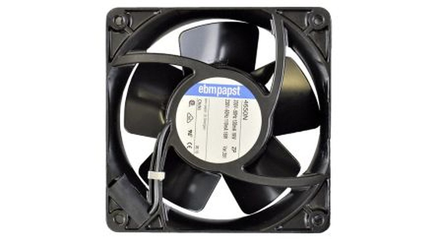 ebm-papst RoHS Series Axial Fan, 230V ac, 100 m³/h, 80 mA Max, IP20 119 mm, 119mm, 38 mm