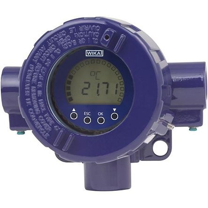 WIKA TIF50-F Temperature Transmitter PT100 Input, 85 °C, -40 °C