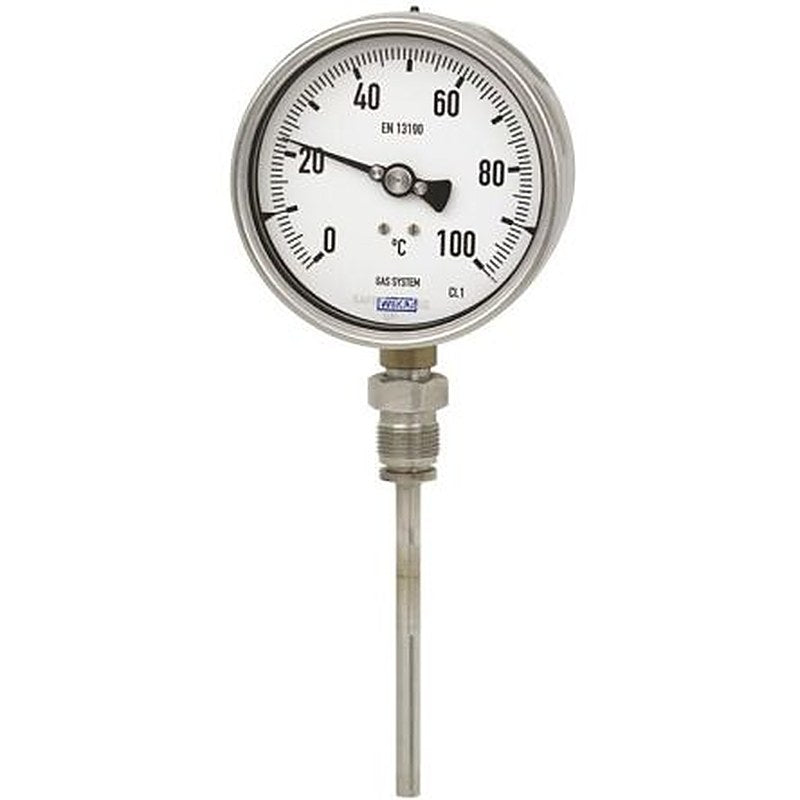 WIKA Dial Thermometer 160 °C, 48653124