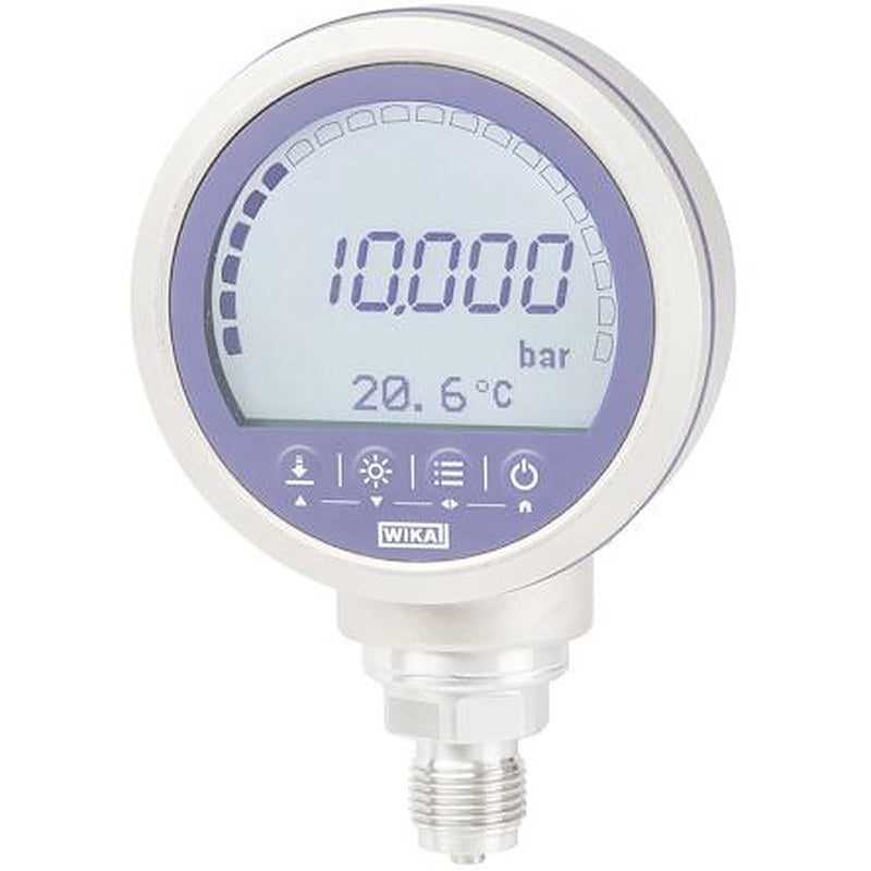 WIKA G 1/2 Wireless Pressure Gauge, 100 mm, 2.5 bar