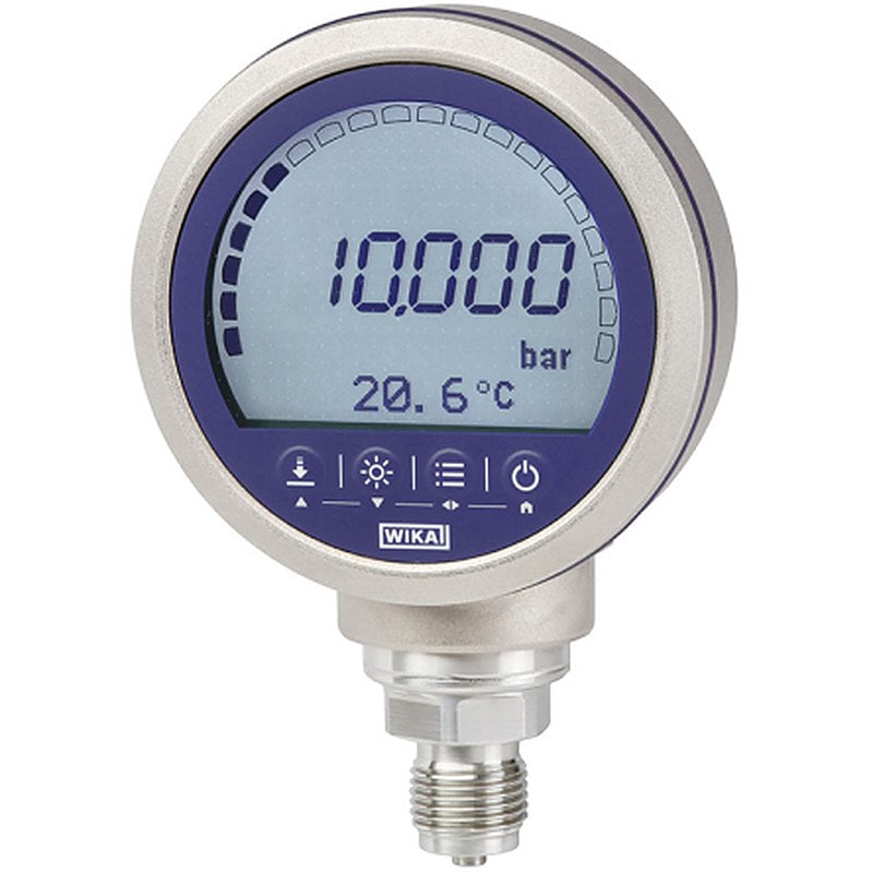 WIKA G 1/2 Wireless Pressure Gauge, 100 mm, 1000 bar
