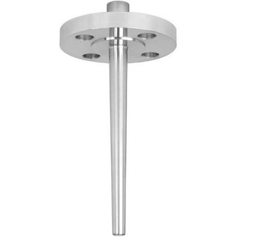 WIKA 48763484 Thermometer Accessory Flanged Thermowell for Use with Thermometer
