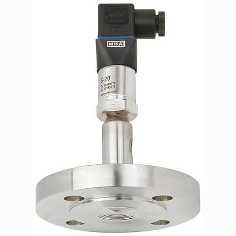 WIKA DSS27T Series Pressure Sensor, 4 to 20 mA, 2-Wire Output 0 bar 40 bar, Gauge Reading