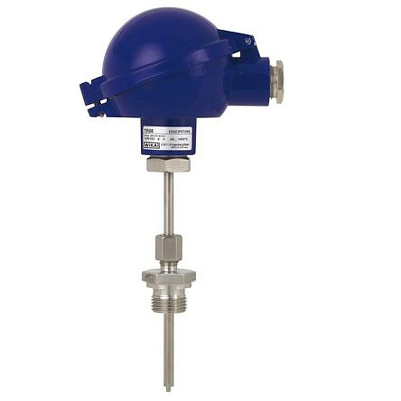 WIKA RTD RTD Sensor 6 mm Dia, 105 mm Long, 3 Wire, 250 °C Max