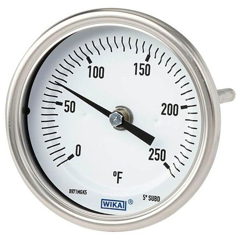 WIKA Dial Thermometer 80 °C, 48786347