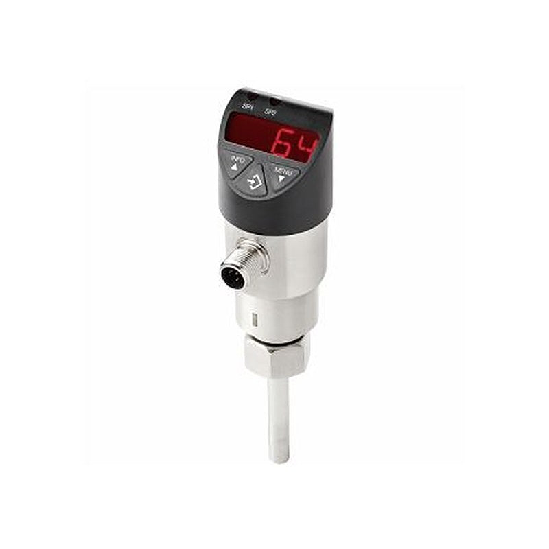 WIKA FSD-4 Series Digital Flow Switch for Liquid, 0.05m/s Min, 3m/s Max
