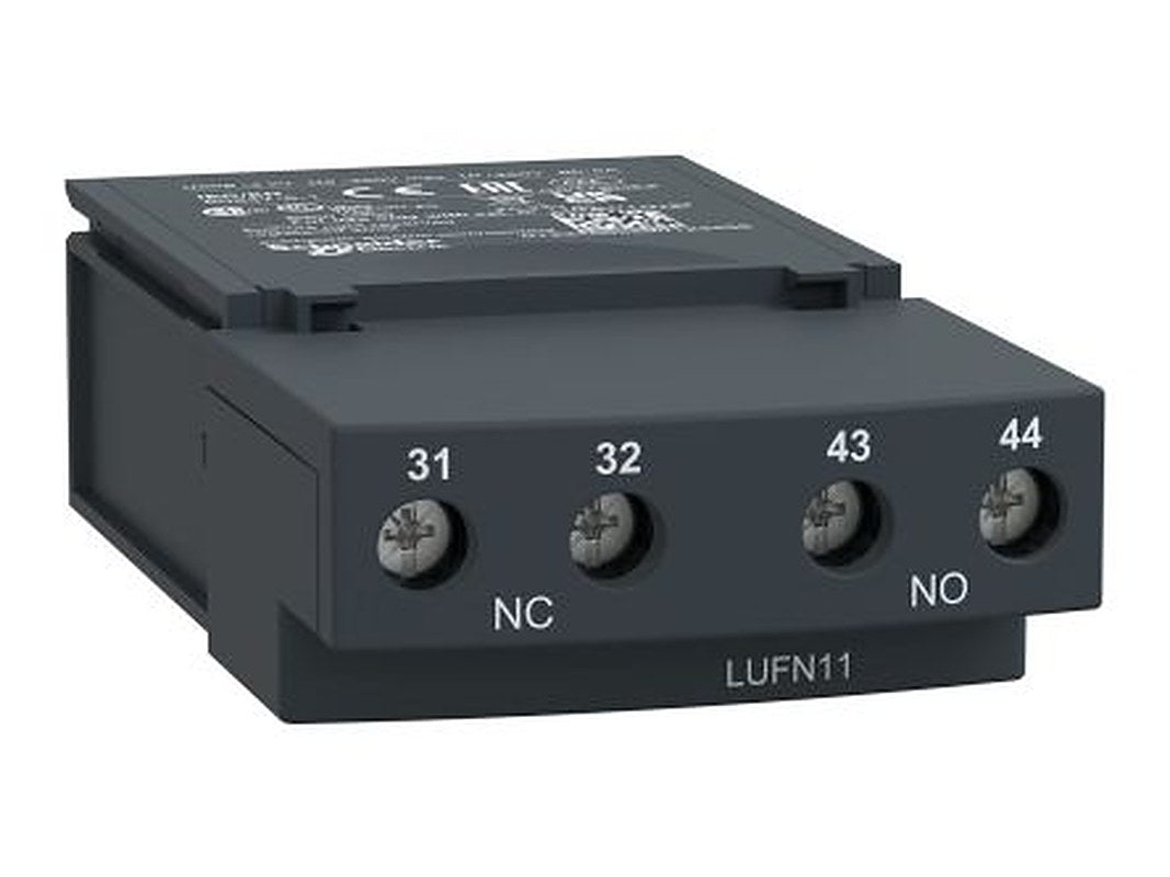 Schneider Electric Auxiliary Contact, 3 Contact, 1 NO/1 NC, TeSys U-Line, Panel, DIN Rail, 12 A, 690V ac/dc