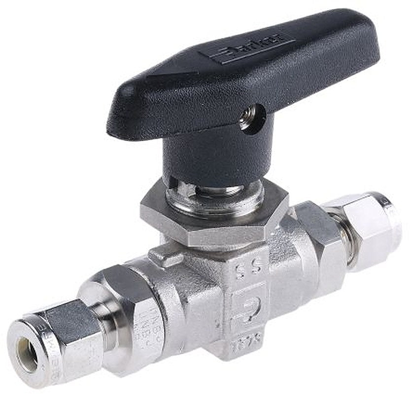 Parker Stainless Steel Compression, Ball Valve