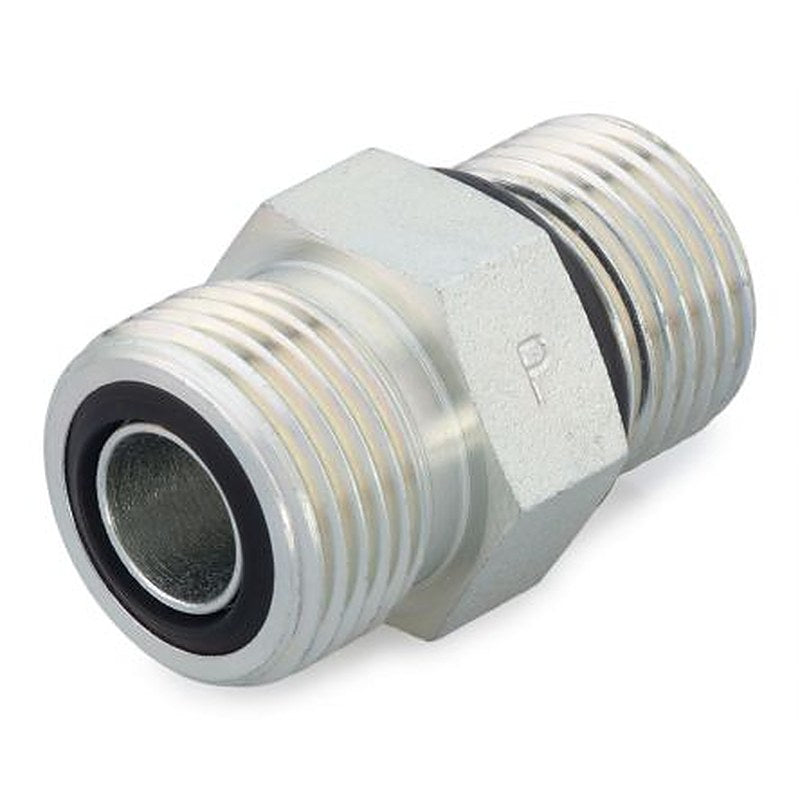 Parker 4F5OMLOS Hydraulic Fitting Male, Steel, 0.25 in Hose ID