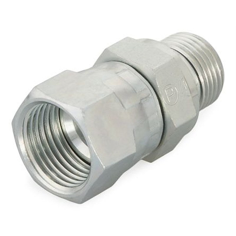Parker 4F642EDMXS Hydraulic Fitting Female G, 37 °, Steel, 0.25 in Hose ID