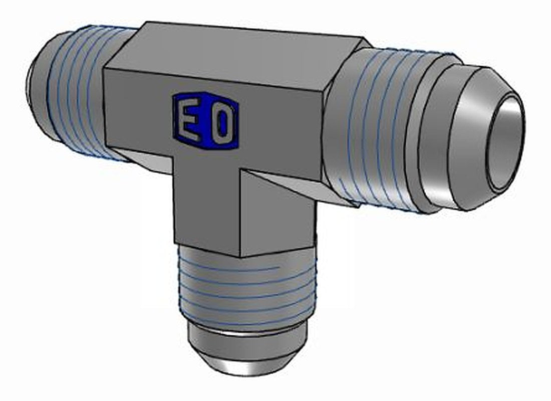 Parker 4JMTXS Hydraulic Fitting Male, 37 °, Steel, 0.5 in Hose ID
