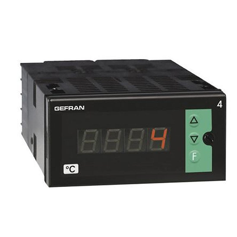Gefran 4T LED Multi-Function Panel Meters for Temperature,  72 mm  x 36 mm