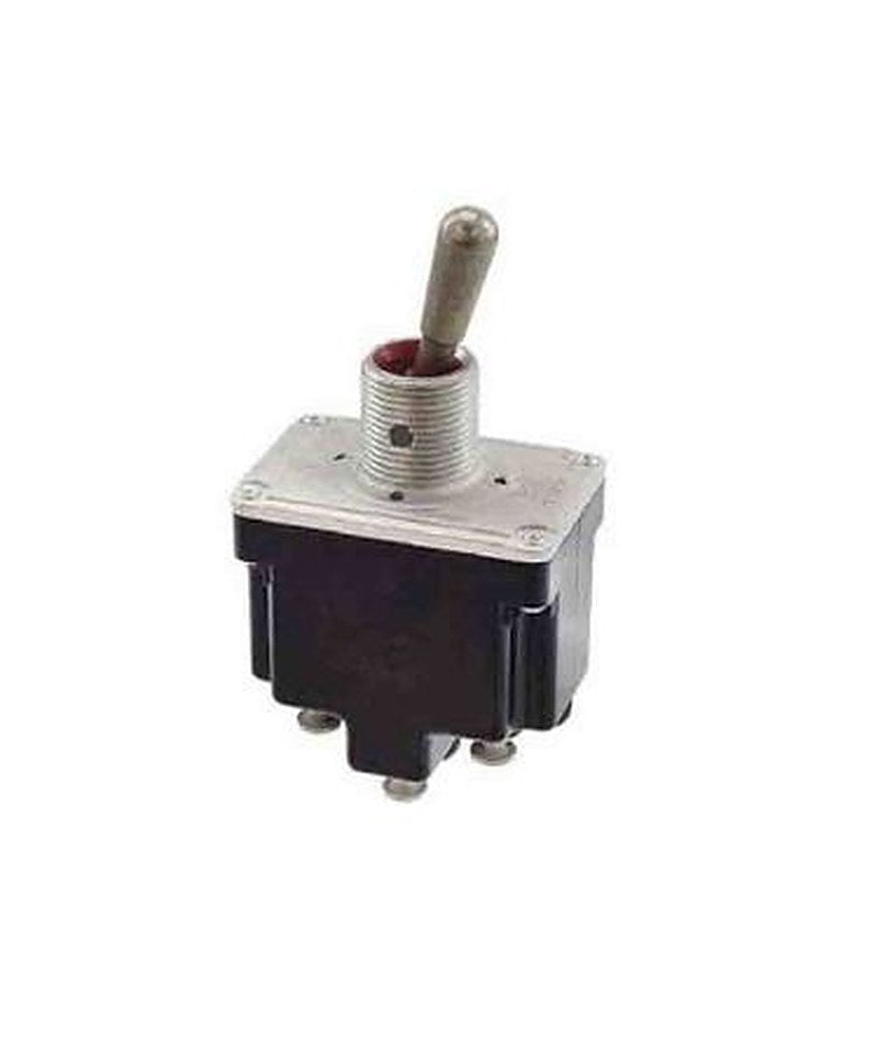 Honeywell Toggle Switch, Bushing Mount, On-On-On, 4PDT, Screw Terminal, 28 V dc, 125 V ac