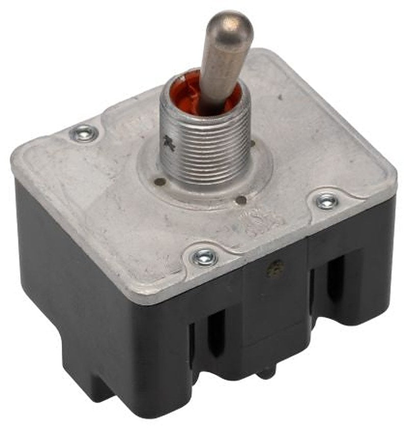 Honeywell Toggle Switch, Bushing Mount, On-On, 4PDT, Screw Terminal, 277 V ac