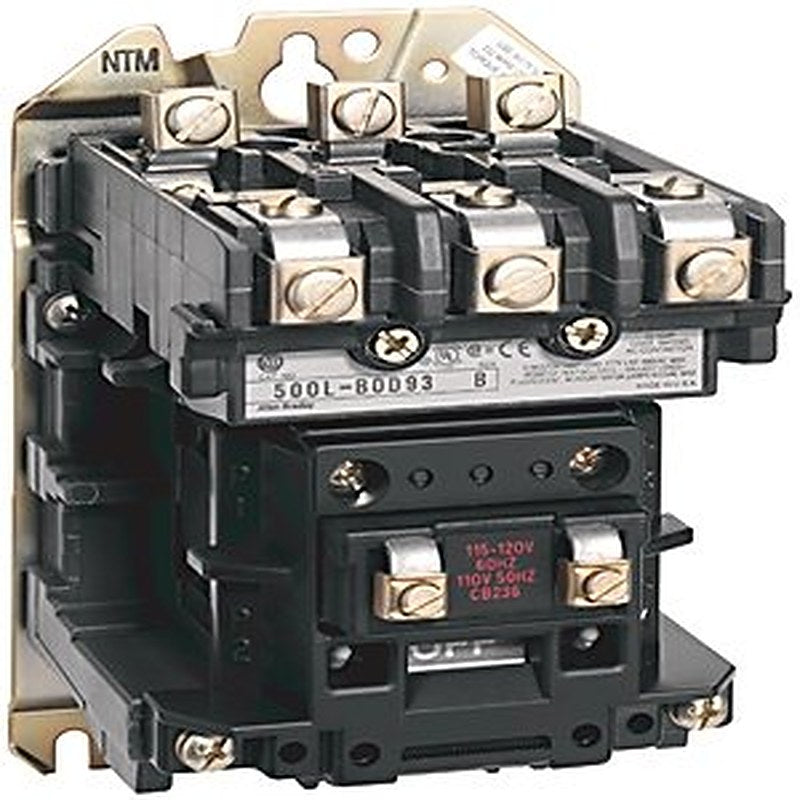 500L NEMA Top Wiring Electically Held Lighting Contactor, NEMA 3, Open, 380V 50Hz, 3 Power Poles ,100A , 380V 50Hz , ,