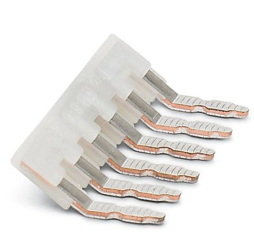 Phoenix Contact EB6- 6/DR Series Insertion Bridge for Use with DIN Rail Terminal Blocks