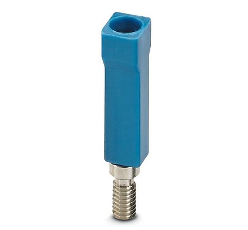 Phoenix Contact LB SCHRAUBE MIT ISOL. BU Series Bridge Screw for Use with DIN Rail Terminal Blocks